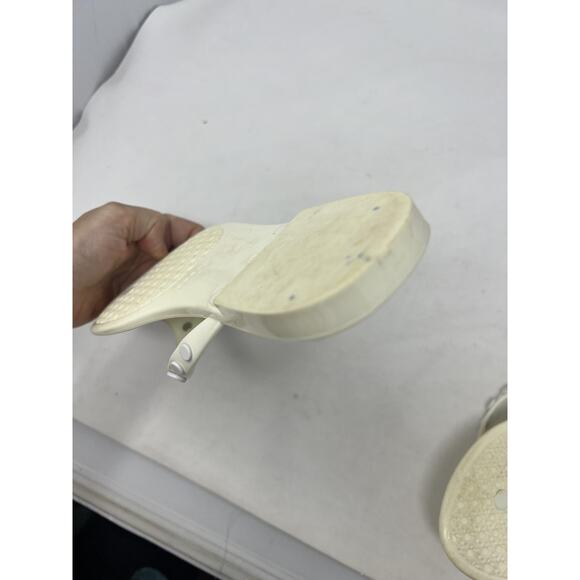 Tory Burch Women's Studded Jelly Thong Sandals, New Ivory, Off White, 8 - Picture 5 of 8